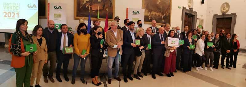 bandiera verde
